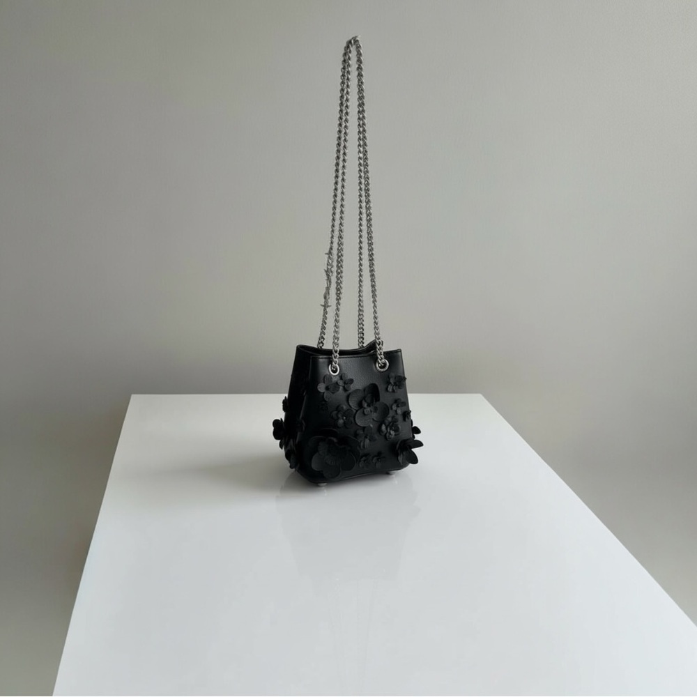 NWOT YSL RARE Lambskin Appliqué Baby Emmanuelle Bucket Bag; - Picture 11 of 11
